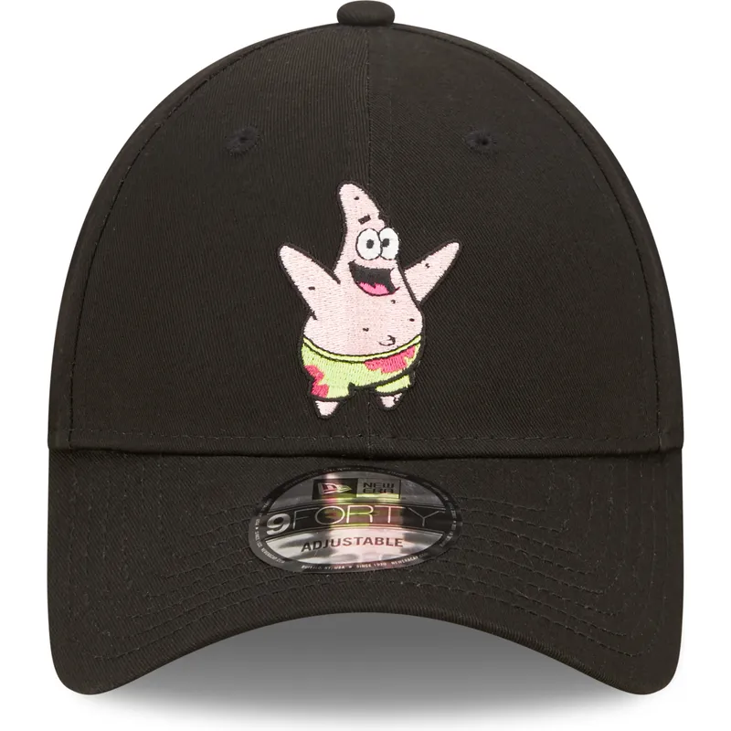 kapa-zaobljena-crna-podesiv-9forty-spongebob-i-patrick-zvijezda-new-era kapa-zaobljena-crna-podesiv-9forty-spongebob-i-patrick-zvijezda-new-era