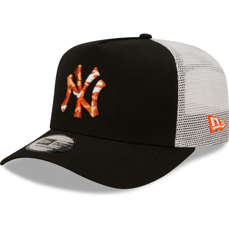kapa-zaobljena-crna-snapback-a-frame-seasonal-infill-new-york-yankees-mlb-new-era