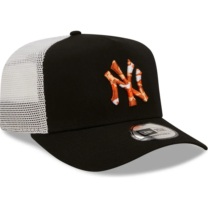 kapa-zaobljena-crna-snapback-a-frame-seasonal-infill-new-york-yankees-mlb-new-era