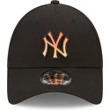 kapa-zaobljena-crna-podesiv-9forty-gradient-infill-new-york-yankees-mlb-new-era