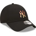 kapa-zaobljena-crna-podesiv-9forty-gradient-infill-new-york-yankees-mlb-new-era