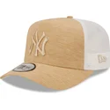 kapa-zaobljena-smeda-podesiv-a-frame-jersey-essential-new-york-yankees-mlb-new-era