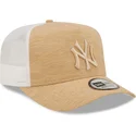 kapa-zaobljena-smeda-podesiv-a-frame-jersey-essential-new-york-yankees-mlb-new-era