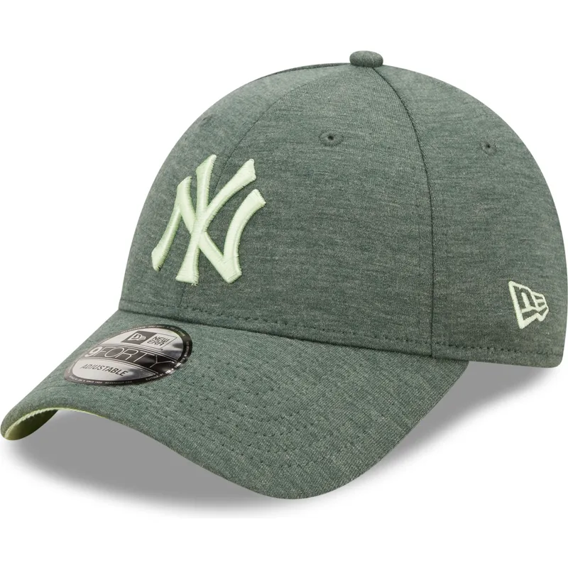 kapa-zaobljena-zelena-podesiv-9forty-jersey-essential-new-york-yankees-mlb-new-era