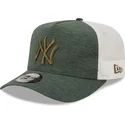 kapa-zaobljena-zelena-snapback-a-frame-jersey-essential-new-york-yankees-mlb-new-era