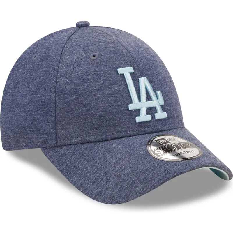 kapa-zaobljena-mornarsko-plava-podesiv-9forty-jersey-essential-los-angeles-dodgers-mlb-new-era