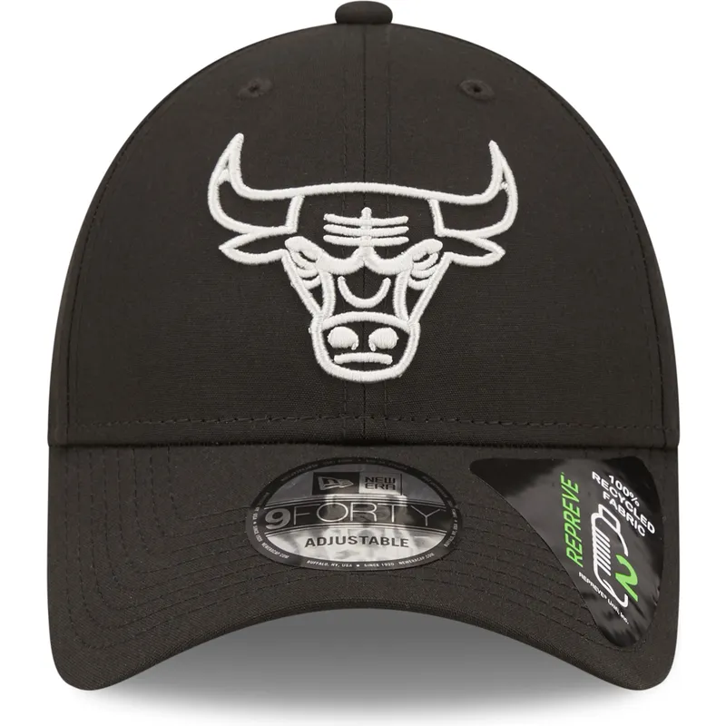 kapa-zaobljena-crna-podesiv-9forty-repreve-monochrom-chicago-bulls-nba-new-era