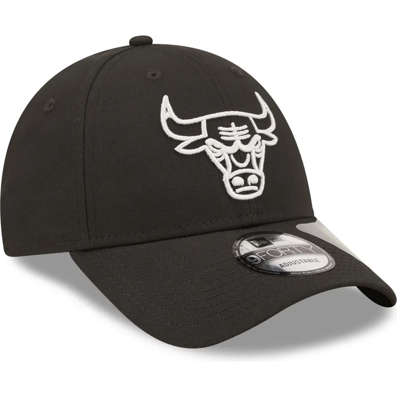 kapa-zaobljena-crna-podesiv-9forty-repreve-monochrom-chicago-bulls-nba-new-era