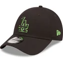kapa-zaobljena-crna-podesiv-9forty-neon-outline-los-angeles-dodgers-mlb-new-era