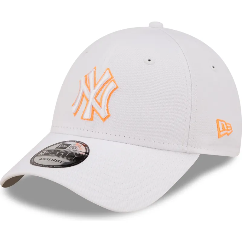 kapa-zaobljena-bijela-podesiv-9forty-neon-outline-new-york-yankees-mlb-new-era kapa-zaobljena-bijela-podesiv-9forty-neon-outline-new-york-yankees-mlb-new-era