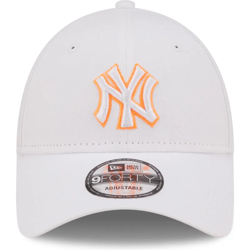 kapa-zaobljena-bijela-podesiv-9forty-neon-outline-new-york-yankees-mlb-new-era kapa-zaobljena-bijela-podesiv-9forty-neon-outline-new-york-yankees-mlb-new-era