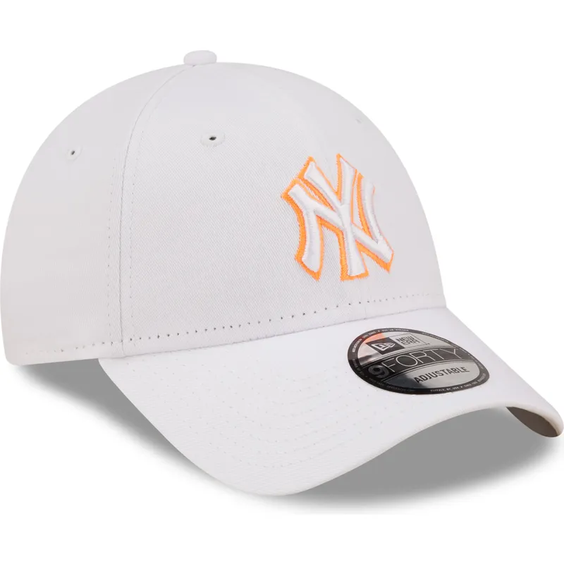 kapa-zaobljena-bijela-podesiv-9forty-neon-outline-new-york-yankees-mlb-new-era kapa-zaobljena-bijela-podesiv-9forty-neon-outline-new-york-yankees-mlb-new-era