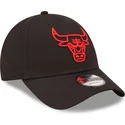 kapa-zaobljena-crna-podesiv-9forty-neon-outline-chicago-bulls-nba-new-era