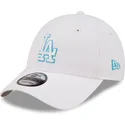 kapa-zaobljena-bijela-podesiv-9forty-neon-outline-los-angeles-dodgers-mlb-new-era