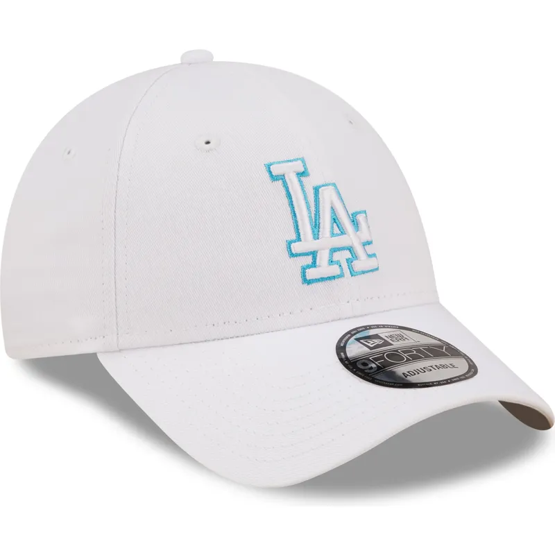 kapa-zaobljena-bijela-podesiv-9forty-neon-outline-los-angeles-dodgers-mlb-new-era kapa-zaobljena-bijela-podesiv-9forty-neon-outline-los-angeles-dodgers-mlb-new-era