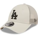 cap-zaobljena-beige-adjustable-strap-a-frame-home-field-los-angeles-dodgers-mlb-new-era