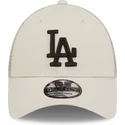 cap-zaobljena-beige-adjustable-strap-a-frame-home-field-los-angeles-dodgers-mlb-new-era