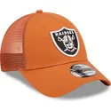 kapa-zaobljena-narancasta-podesiv-a-frame-home-field-las-vegas-raiders-nfl-new-era