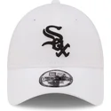 kape-zaobljena-bijela-podesiva-traka-9forty-league-essential-chicago-white-sox-mlb-new-era