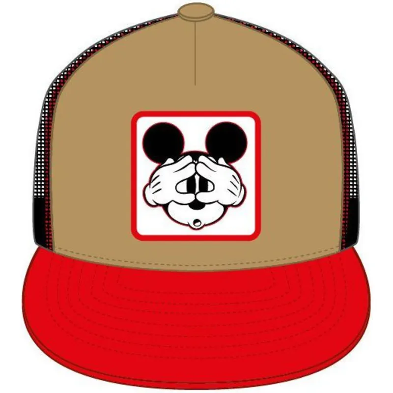 kapa-ravna-smeda-snapback-casf-mo4-mickey-mouse-disney-capslab