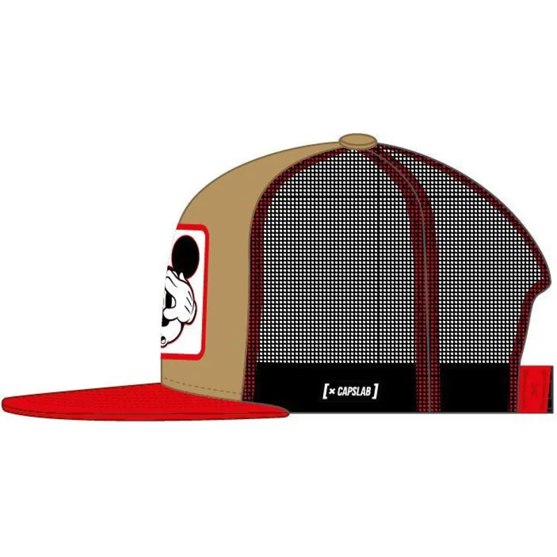 kapa-ravna-smeda-snapback-casf-mo4-mickey-mouse-disney-capslab