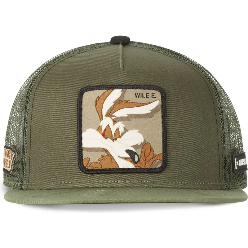 kapa-ravna-zelena-snapback-casf-wi4-kojot-looney-tunes-capslab