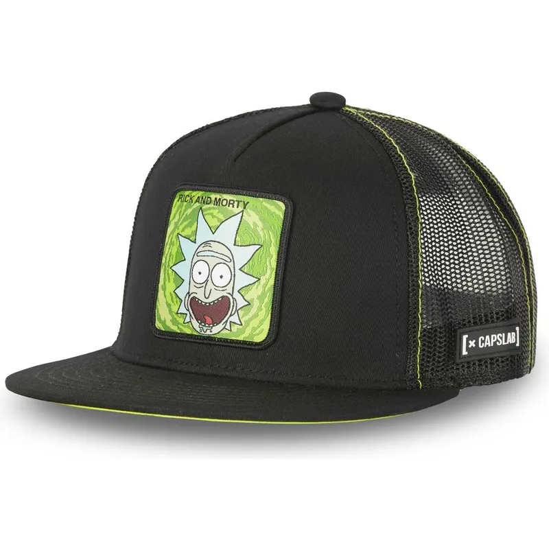 kapa-ravna-crna-snapback-casf-ri1-rick-sanchez-rick-i-morty-capslab