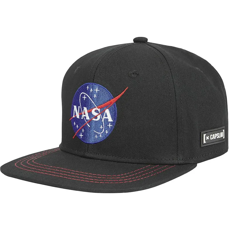 kapa-ravna-crna-snapback-us2-nasa-capslab