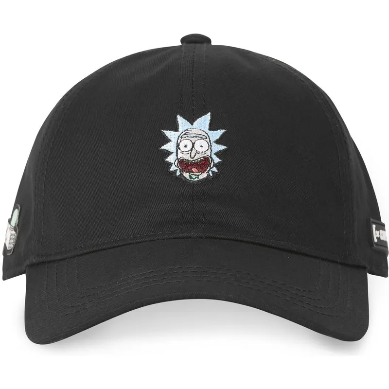 kapa-zaobljena-crna-podesiv-rick3-rick-sanchez-rick-i-morty-capslab