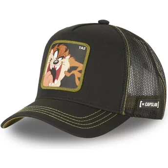 Capslab Tasmanian Devil TA1 Looney Tunes Brown Trucker Hat