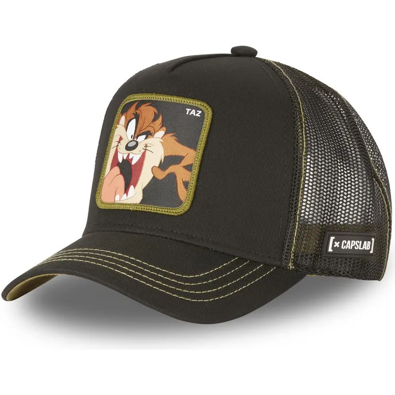 kapa-zaobljena-smeda-snapback-tasmanski-vrag-looney-tunes-capslab