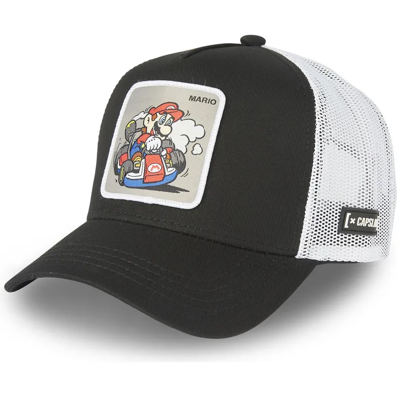 kapa-zaobljena-crna-snapback-kart-dri2-bros-mario-super-mario-bros-capslab