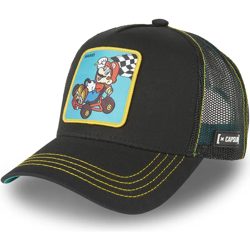 kapa-zaobljena-crna-snapback-kart-vic1-bros-mario-super-mario-bros-capslab kapa-zaobljena-crna-snapback-kart-vic1-bros-mario-super-mario-bros-capslab