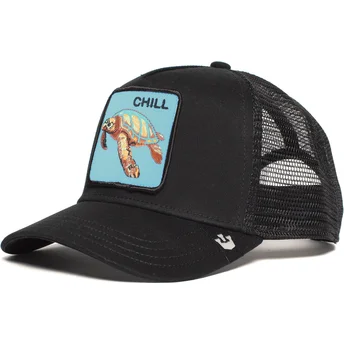 kapa-zaobljena-crna-snapback-chill-the-farm-goorin-bros