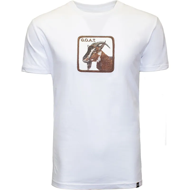 majice-kratki-rukav-bijela-goat-flat-hand-the-farm-goorin-bros