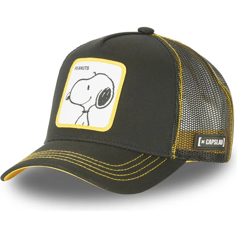 kapa-zaobljena-crna-snapback-do1-snoopy-kikiriki-capslab