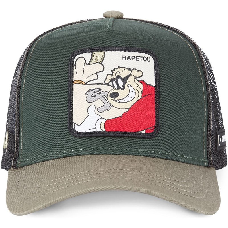 capslab-beagle-boys-bea1-disney-green-trucker-hat