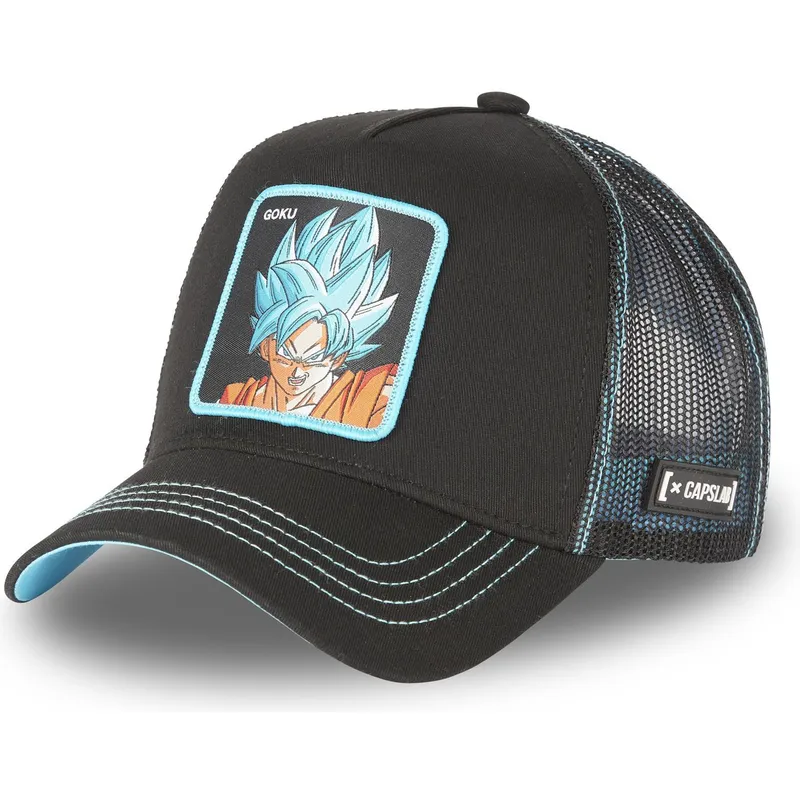 cap-zaobljena-black-snapback-son-goku-dragon-ball-capslab