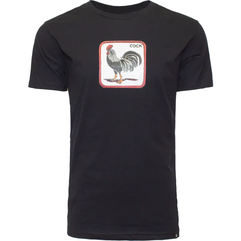 majice-kratki-rukav-crna-cock-coop-the-farm-goorin-bros