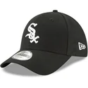 kapa-zaobljena-crna-podesiv-9forty-the-league-chicago-white-sox-mlb-new-era