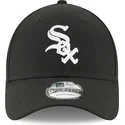 kapa-zaobljena-crna-podesiv-9forty-the-league-chicago-white-sox-mlb-new-era