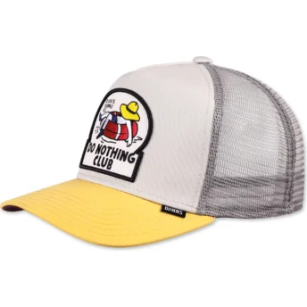Kapa zaobljena siva snapback Do Nothing Club HFT DNC New 1.6 Djinns