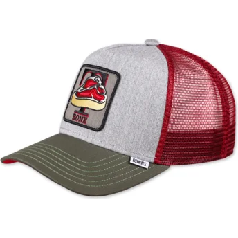 Cap zaobljena gray snapback Djinns