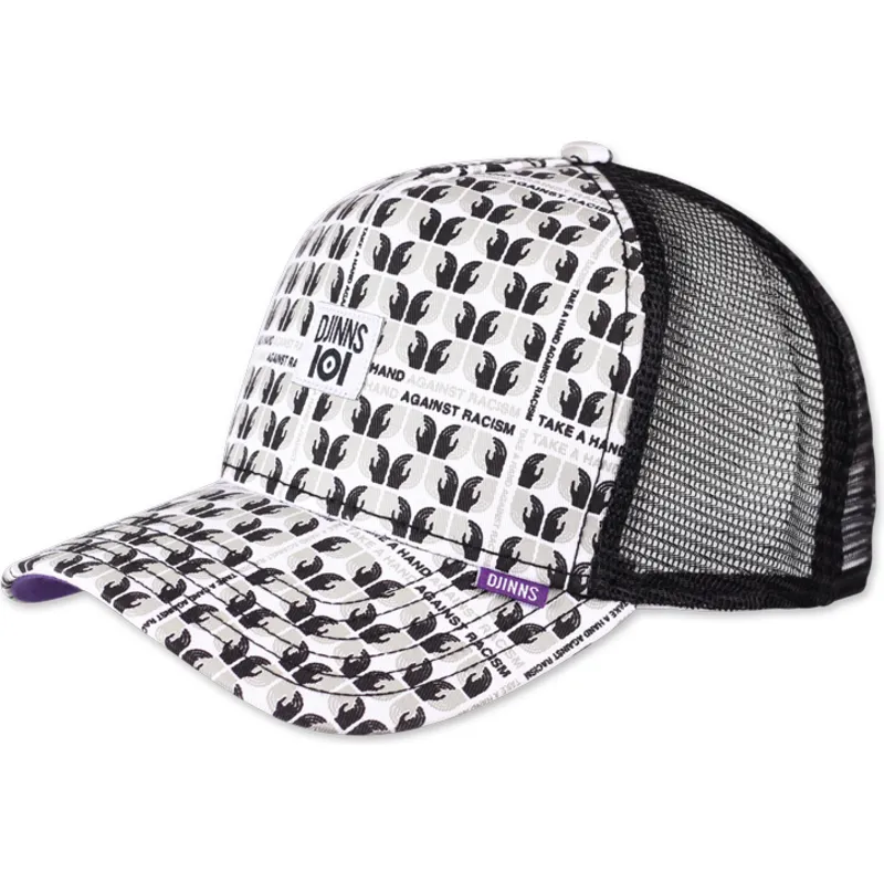 kape-zaobljena-bijela-snapback-take-a-hand-against-racism-hft-ioi-djinns