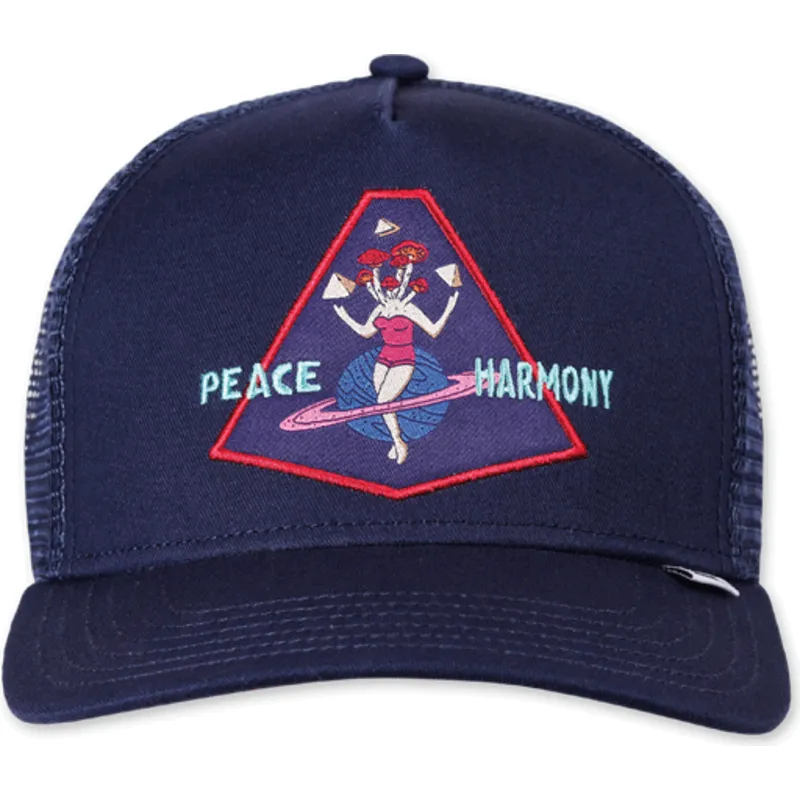 kapa-zaobljena-mornarsko-plava-snapback-peace-harmony-hft-djinns kapa-zaobljena-mornarsko-plava-snapback-peace-harmony-hft-djinns