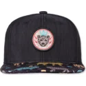 kapa-ravna-crna-snapback-gepard-linen-rev-djinns