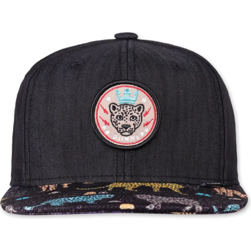 kapa-ravna-crna-snapback-gepard-linen-rev-djinns