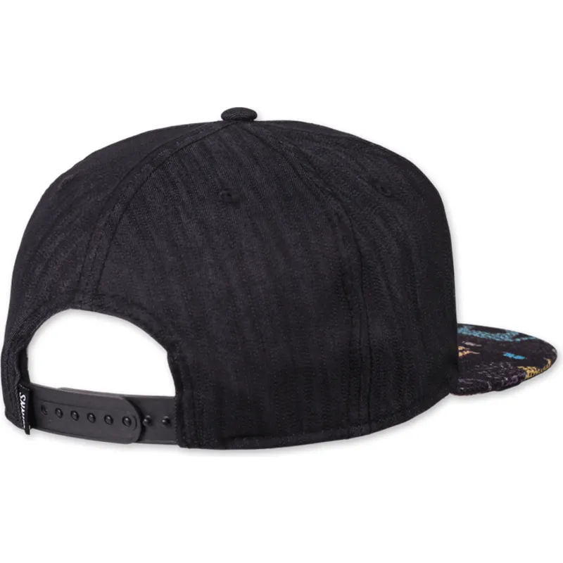 kapa-ravna-crna-snapback-gepard-linen-rev-djinns