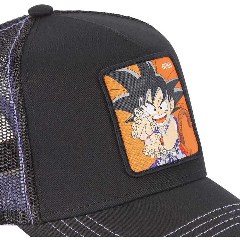 kapa-zaobljena-crna-snapback-db3-gok1-son-goku-dragon-ball-capslab