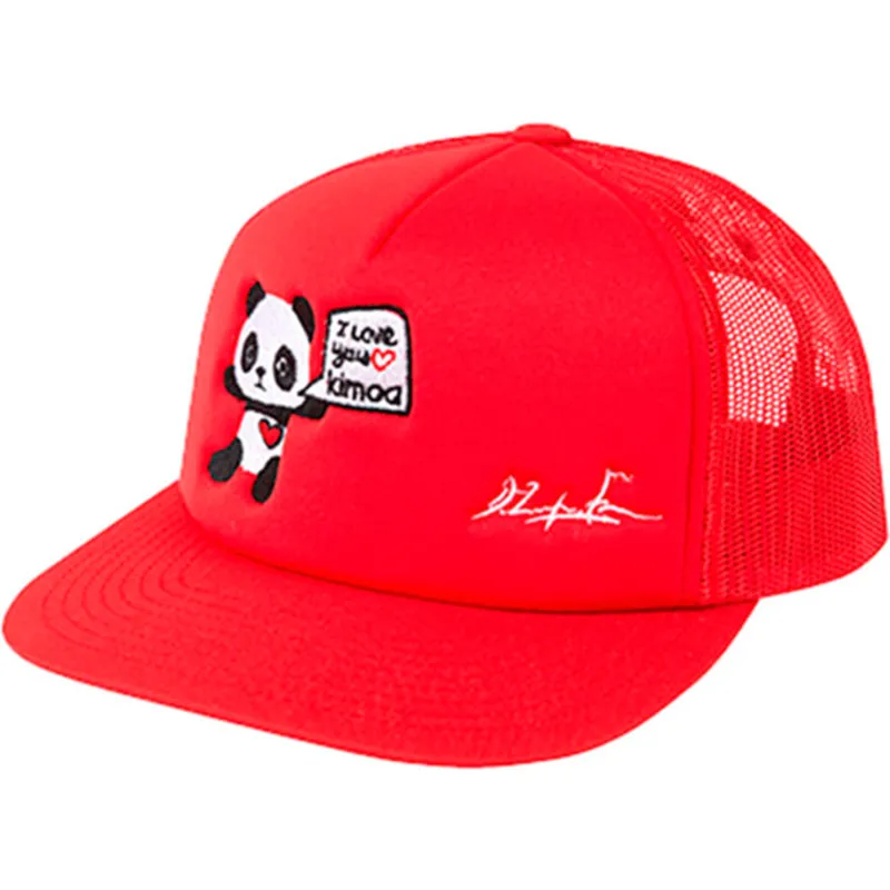 kape-ravna-crvena-snapback-panda-by-domingo-zapata-kimoa